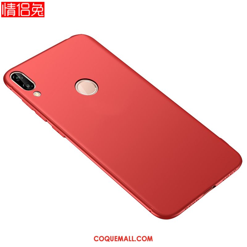 Étui Huawei P20 Lite Fluide Doux Jeunesse Noir, Coque Huawei P20 Lite Téléphone Portable Incassable