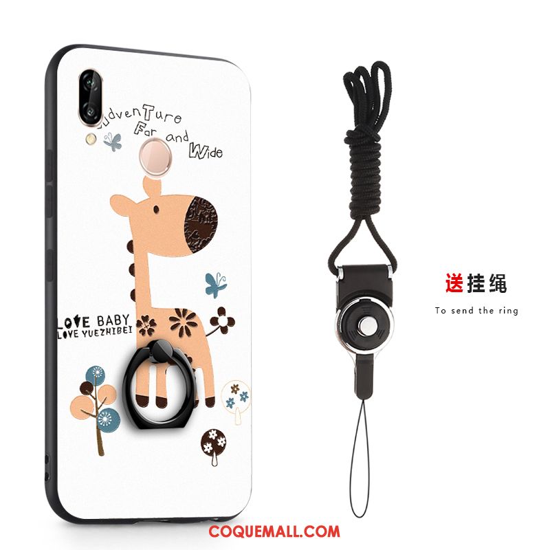 Étui Huawei P20 Lite Gris Incassable Téléphone Portable, Coque Huawei P20 Lite Tendance