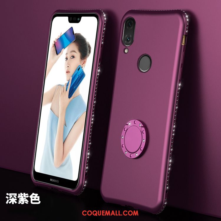 Étui Huawei P20 Lite Incassable Silicone Jeunesse, Coque Huawei P20 Lite Rouge Téléphone Portable