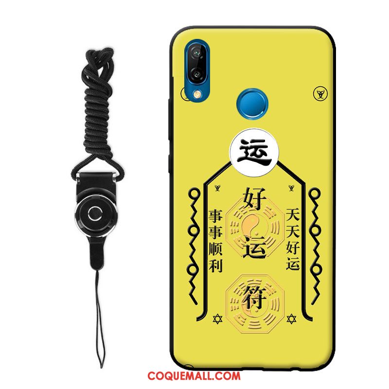 Étui Huawei P20 Lite Jeunesse Téléphone Portable Personnalité, Coque Huawei P20 Lite Délavé En Daim Incassable
