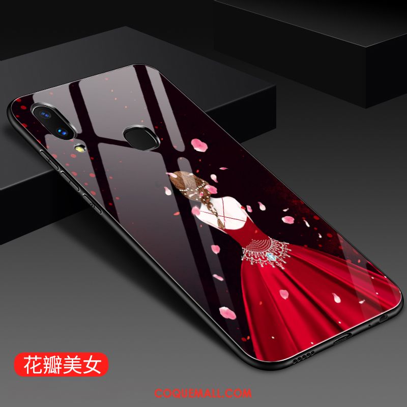 Étui Huawei P20 Lite Marque De Tendance Créatif Rouge, Coque Huawei P20 Lite Tempérer Miroir