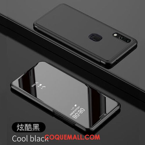 Étui Huawei P20 Lite Membrane Miroir Téléphone Portable, Coque Huawei P20 Lite Dormance Fluide Doux