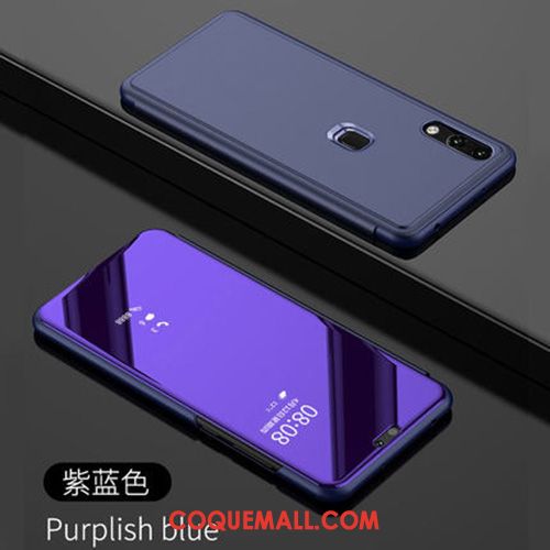 Étui Huawei P20 Lite Membrane Miroir Téléphone Portable, Coque Huawei P20 Lite Dormance Fluide Doux