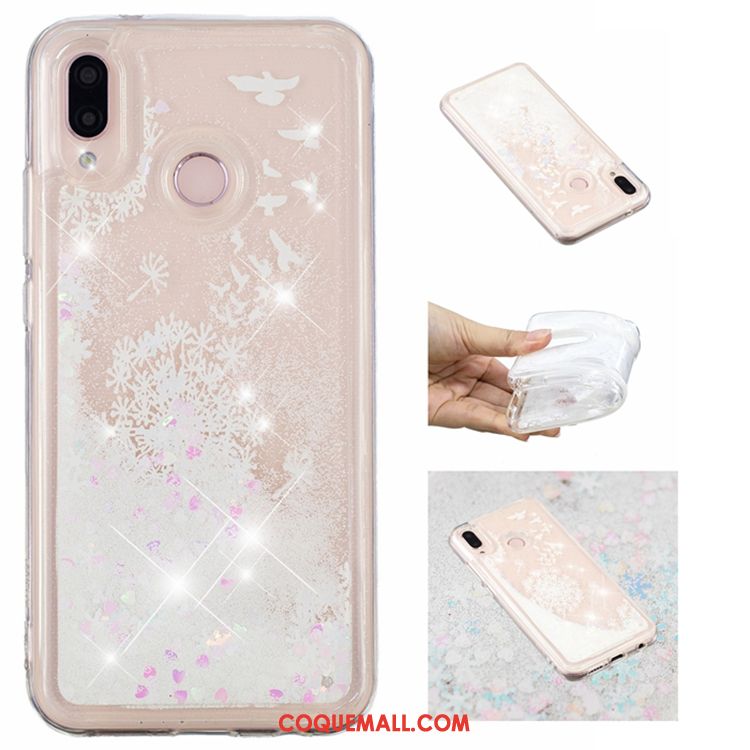 Étui Huawei P20 Lite Nouveau Téléphone Portable Violet, Coque Huawei P20 Lite Incassable Strass