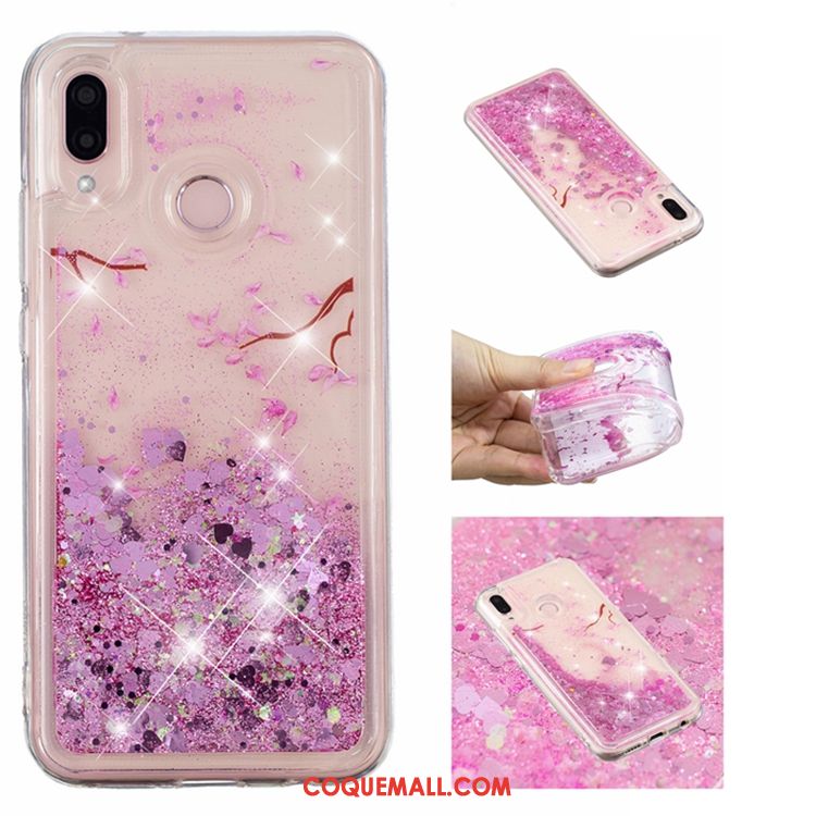 Étui Huawei P20 Lite Nouveau Téléphone Portable Violet, Coque Huawei P20 Lite Incassable Strass