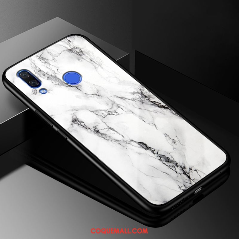 Étui Huawei P20 Lite Personnalité Mode Net Rouge, Coque Huawei P20 Lite Blanc Protection