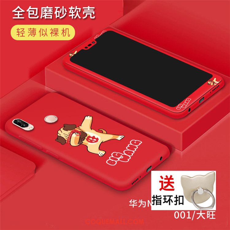 Étui Huawei P20 Lite Rouge Jeunesse Membrane, Coque Huawei P20 Lite Incassable Créatif