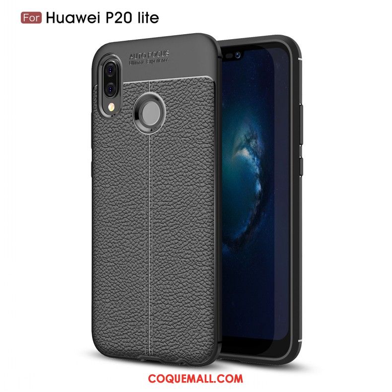 Étui Huawei P20 Lite Tout Compris Personnalité Protection, Coque Huawei P20 Lite Rouge Tendance