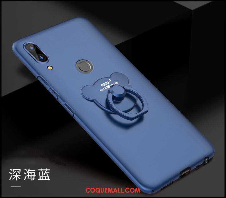 Étui Huawei P20 Lite Très Mince Délavé En Daim Noir, Coque Huawei P20 Lite Charmant Téléphone Portable