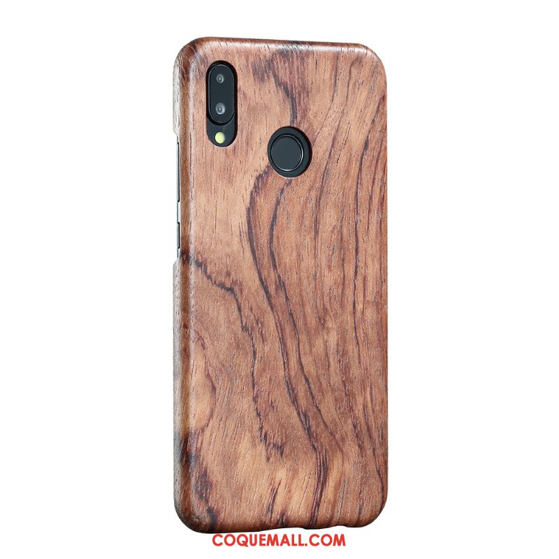 Étui Huawei P20 Lite Téléphone Portable Très Mince Sentir, Coque Huawei P20 Lite Bois En Bois Braun