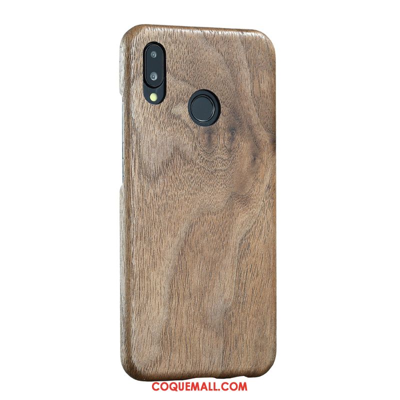 Étui Huawei P20 Lite Téléphone Portable Très Mince Sentir, Coque Huawei P20 Lite Bois En Bois Braun