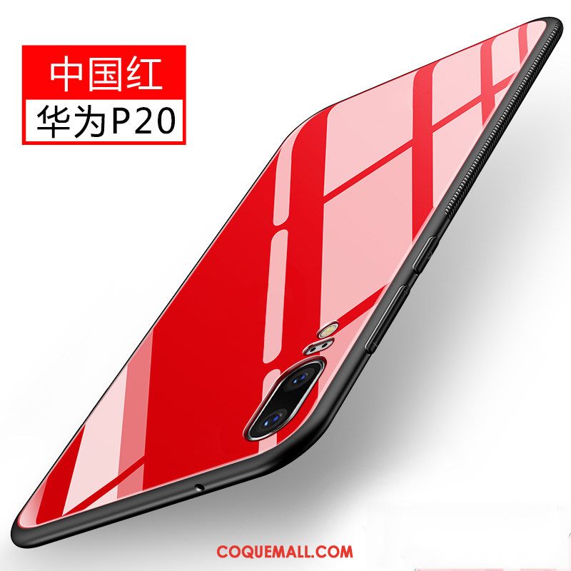 Étui Huawei P20 Mode Incassable Verre, Coque Huawei P20 Téléphone Portable Tout Compris