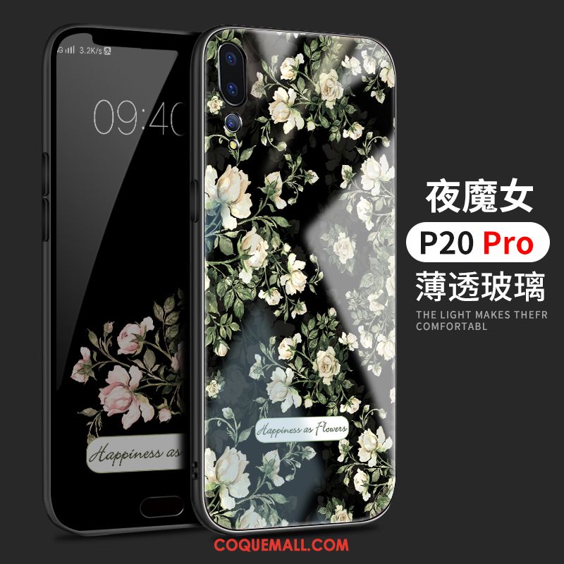 Étui Huawei P20 Pro Amoureux Personnalité Bleu, Coque Huawei P20 Pro Nouveau Ornements Suspendus