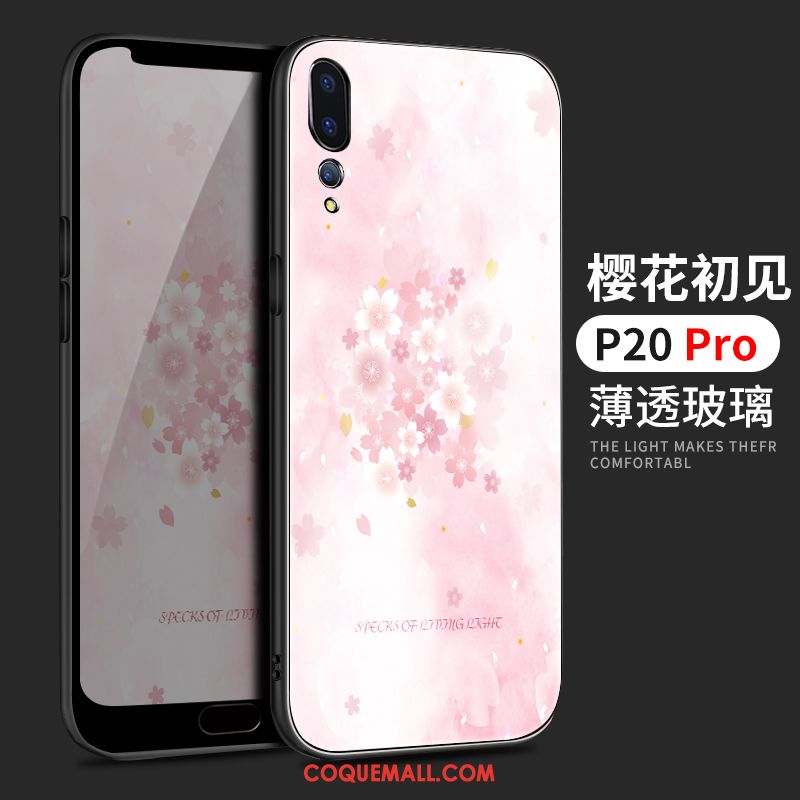 Étui Huawei P20 Pro Amoureux Personnalité Bleu, Coque Huawei P20 Pro Nouveau Ornements Suspendus