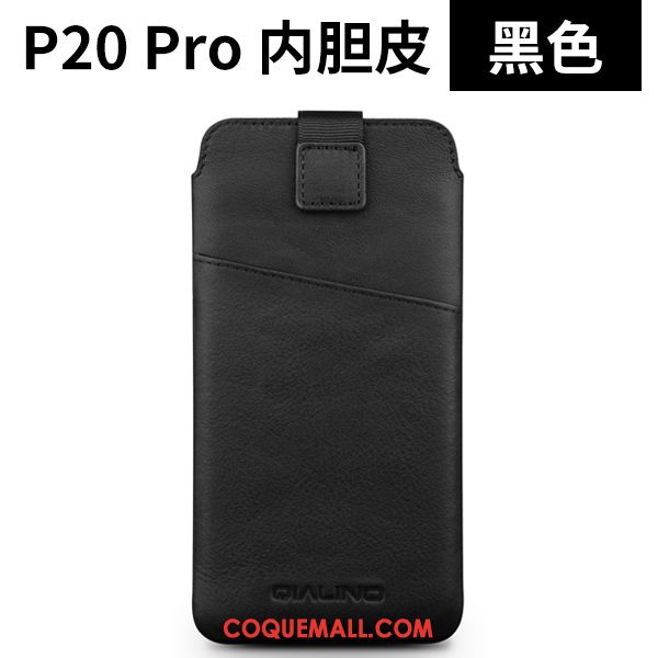 Étui Huawei P20 Pro Business Sac Cuir Véritable, Coque Huawei P20 Pro Étui En Cuir Fluide Doux Braun