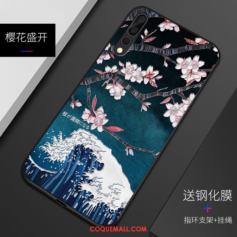 Étui Huawei P20 Pro Clair Protection Fluide Doux, Coque Huawei P20 Pro Téléphone Portable Rouge