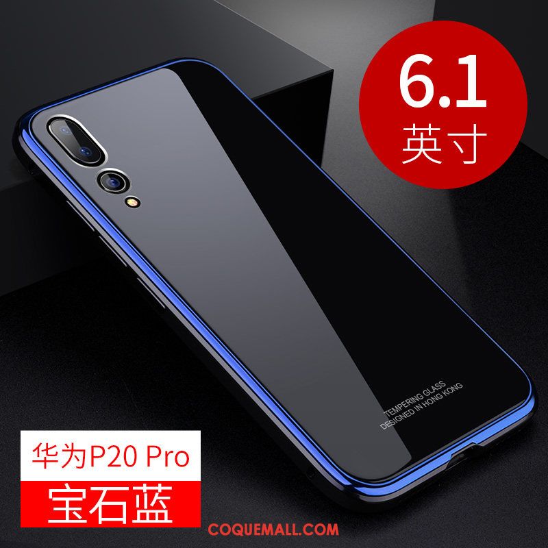 Étui Huawei P20 Pro Créatif Métal Personnalité, Coque Huawei P20 Pro Tout Compris Luxe