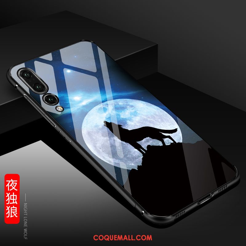 Étui Huawei P20 Pro Créatif Verre Tendance, Coque Huawei P20 Pro Téléphone Portable Tout Compris