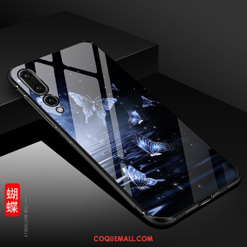 Étui Huawei P20 Pro Créatif Verre Tendance, Coque Huawei P20 Pro Téléphone Portable Tout Compris