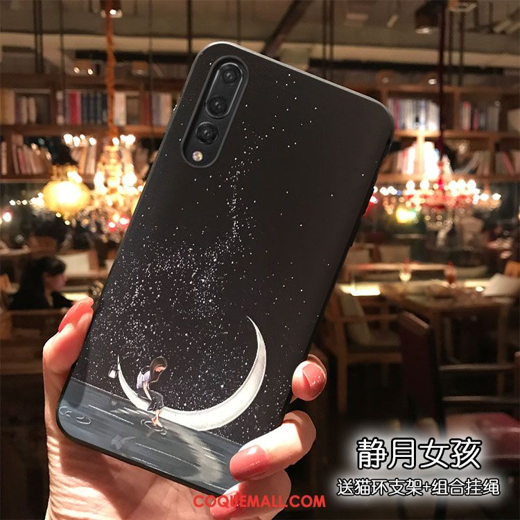 Étui Huawei P20 Pro Dessin Animé Charmant Silicone, Coque Huawei P20 Pro Téléphone Portable Tendance