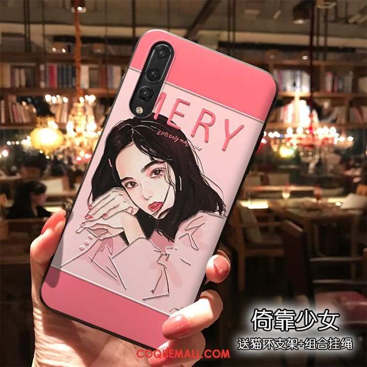 Étui Huawei P20 Pro Dessin Animé Charmant Silicone, Coque Huawei P20 Pro Téléphone Portable Tendance