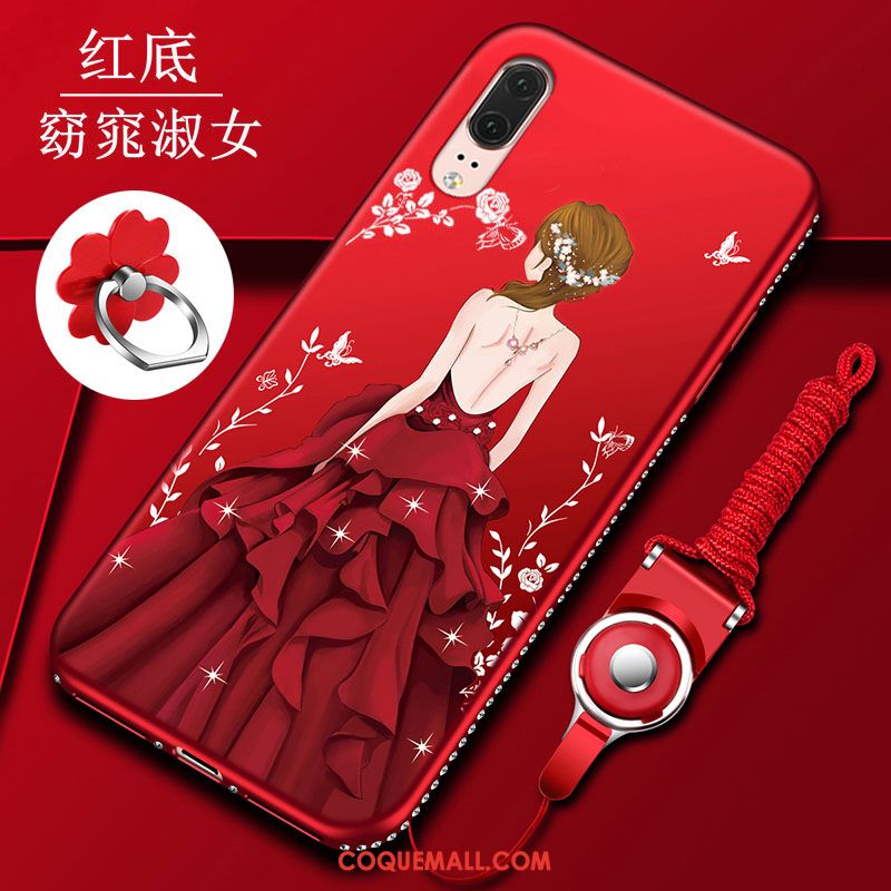 Étui Huawei P20 Pro Fluide Doux Noir Protection, Coque Huawei P20 Pro Téléphone Portable Silicone