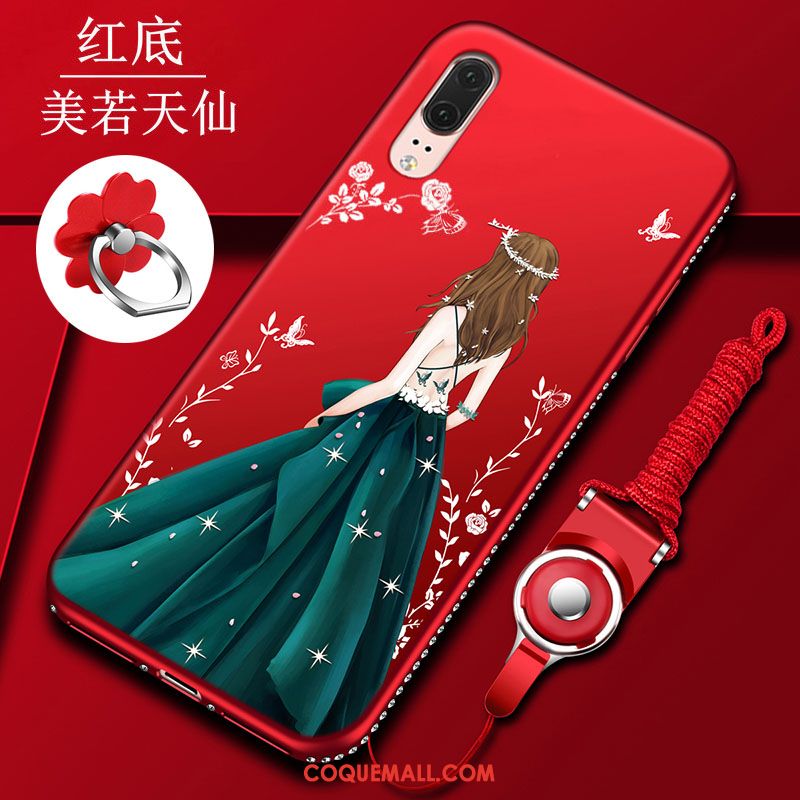 Étui Huawei P20 Pro Fluide Doux Noir Protection, Coque Huawei P20 Pro Téléphone Portable Silicone