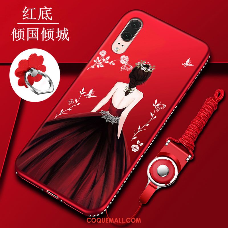 Étui Huawei P20 Pro Fluide Doux Noir Protection, Coque Huawei P20 Pro Téléphone Portable Silicone