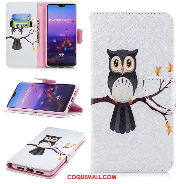 Étui Huawei P20 Pro Incassable Protection Fluide Doux, Coque Huawei P20 Pro Étui En Cuir Téléphone Portable