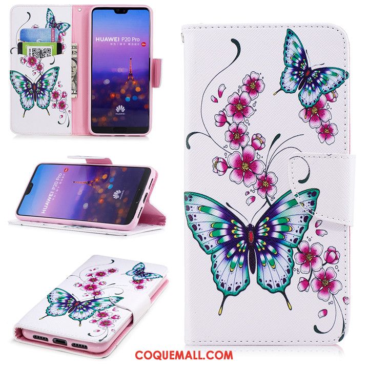 Étui Huawei P20 Pro Incassable Protection Fluide Doux, Coque Huawei P20 Pro Étui En Cuir Téléphone Portable