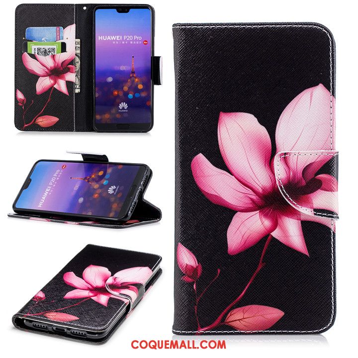 Étui Huawei P20 Pro Incassable Protection Fluide Doux, Coque Huawei P20 Pro Étui En Cuir Téléphone Portable