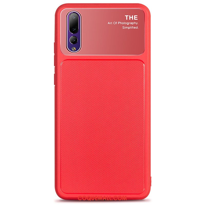 Étui Huawei P20 Pro Noir Incassable Légères, Coque Huawei P20 Pro Tendance Fluide Doux