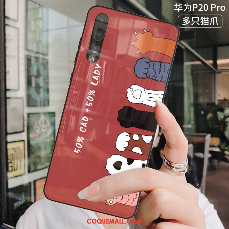 Étui Huawei P20 Pro Personnalité Charmant Net Rouge, Coque Huawei P20 Pro Silicone Incassable