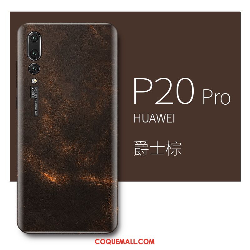 Étui Huawei P20 Pro Personnalité Net Rouge Créatif, Coque Huawei P20 Pro Rouge Luxe