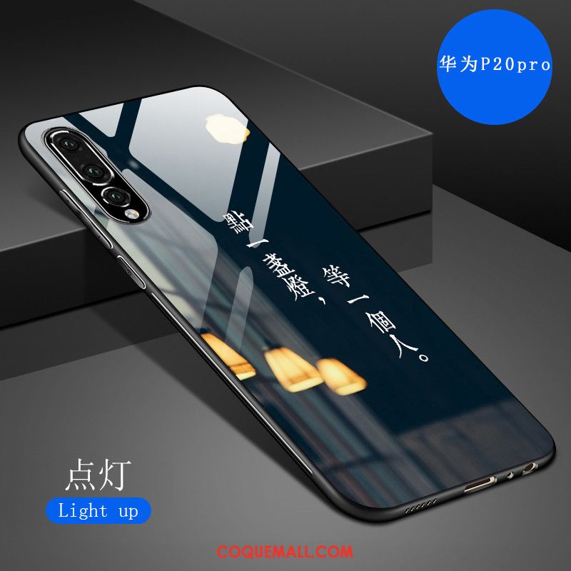 Étui Huawei P20 Pro Personnalité Nouveau Fluide Doux, Coque Huawei P20 Pro Miroir Résistant Aux Rayures