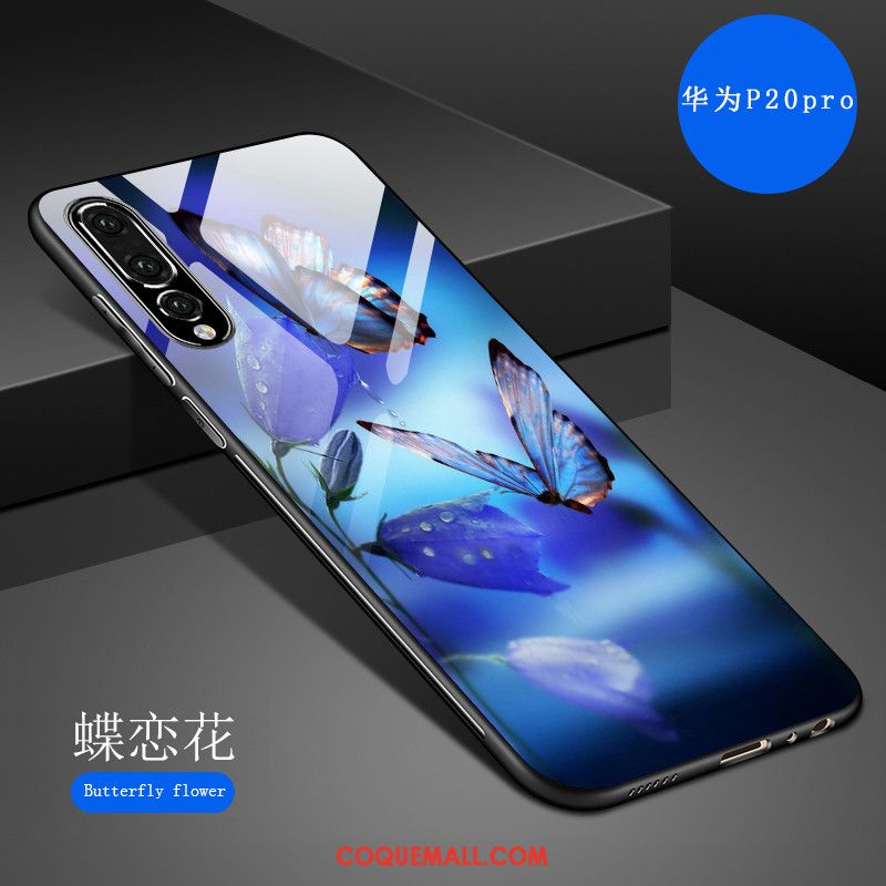 Étui Huawei P20 Pro Personnalité Nouveau Fluide Doux, Coque Huawei P20 Pro Miroir Résistant Aux Rayures