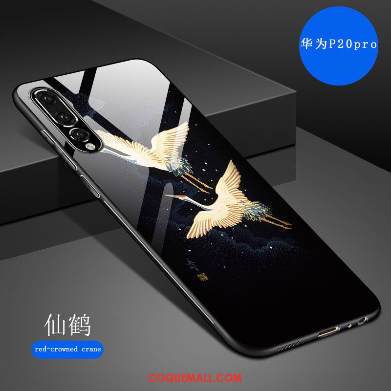 Étui Huawei P20 Pro Personnalité Nouveau Fluide Doux, Coque Huawei P20 Pro Miroir Résistant Aux Rayures