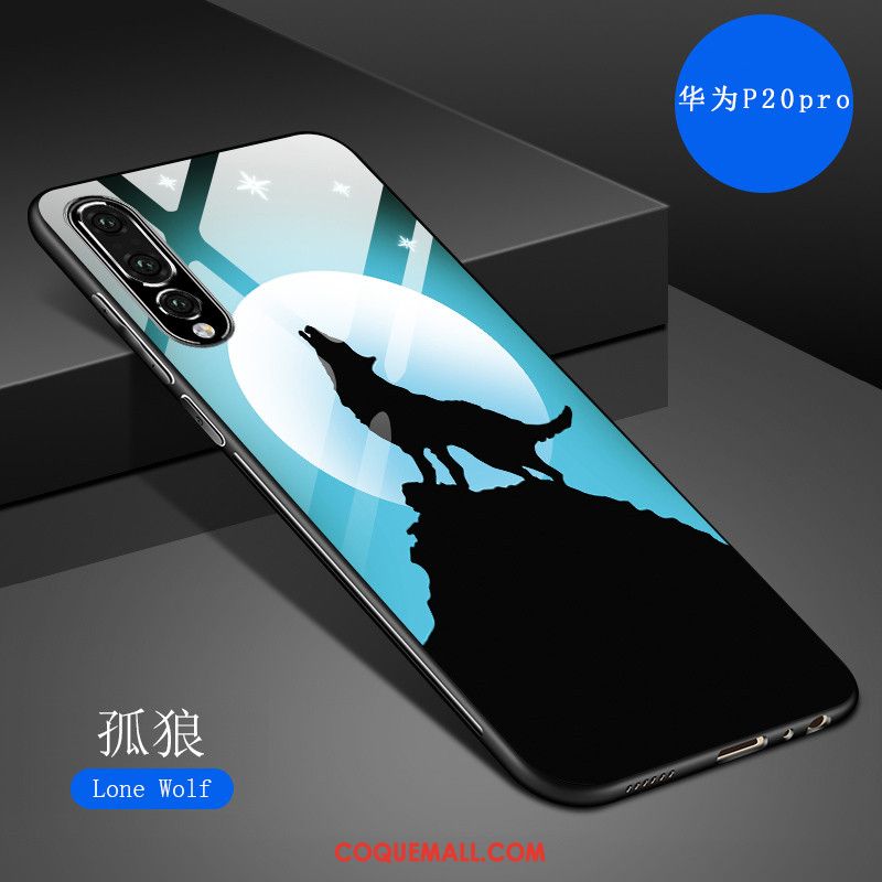 Étui Huawei P20 Pro Personnalité Nouveau Fluide Doux, Coque Huawei P20 Pro Miroir Résistant Aux Rayures