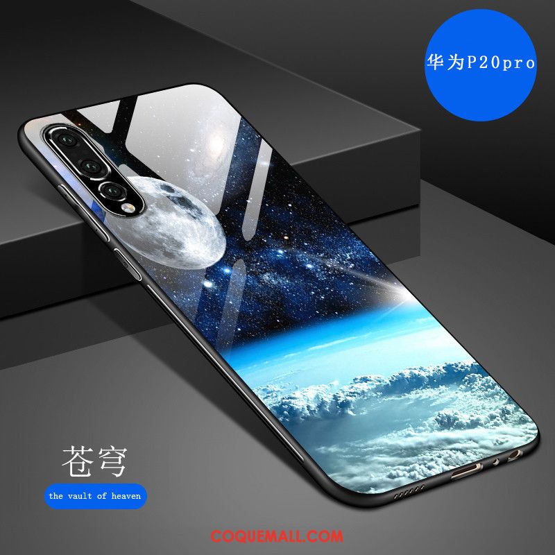 Étui Huawei P20 Pro Personnalité Nouveau Fluide Doux, Coque Huawei P20 Pro Miroir Résistant Aux Rayures