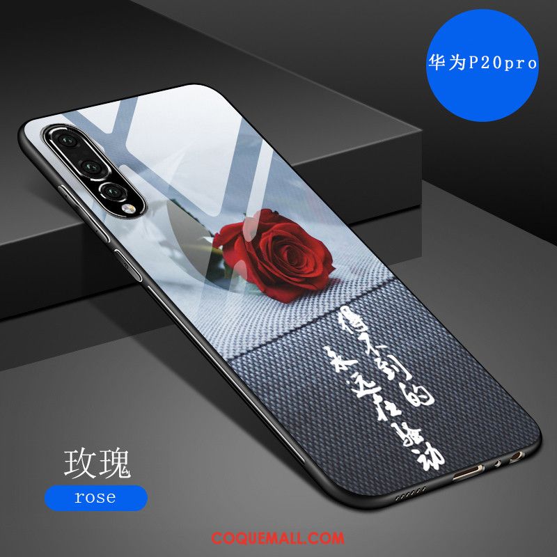 Étui Huawei P20 Pro Personnalité Nouveau Fluide Doux, Coque Huawei P20 Pro Miroir Résistant Aux Rayures