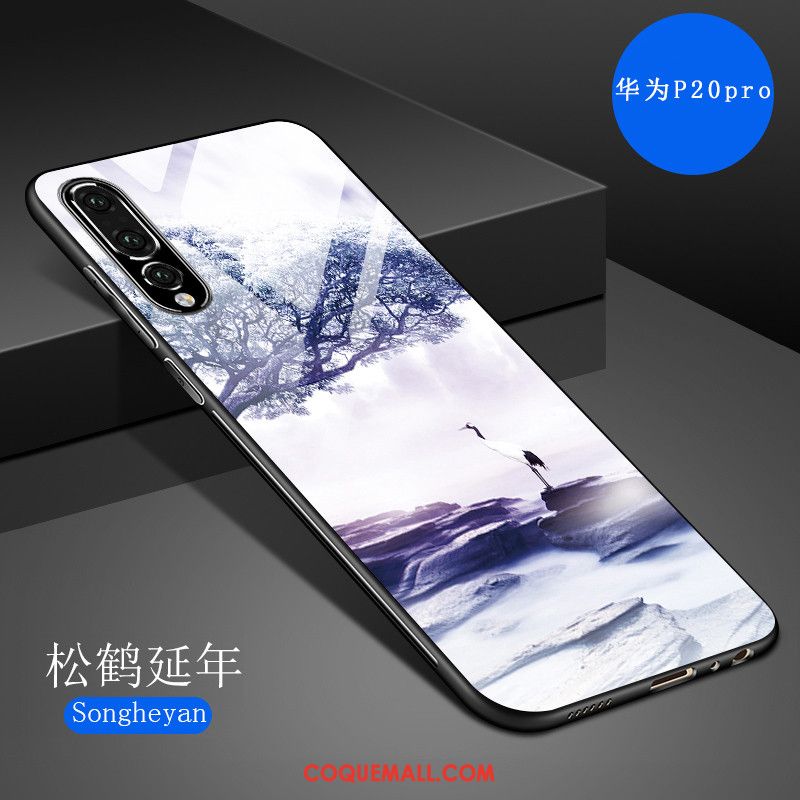 Étui Huawei P20 Pro Personnalité Nouveau Fluide Doux, Coque Huawei P20 Pro Miroir Résistant Aux Rayures