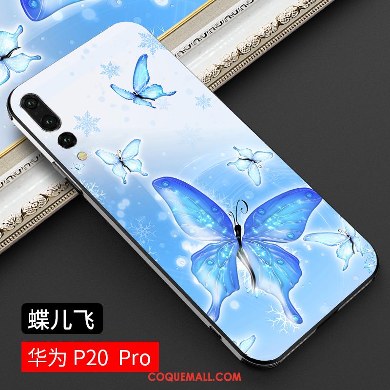 Étui Huawei P20 Pro Personnalité Style Chinois Créatif, Coque Huawei P20 Pro Téléphone Portable Verre