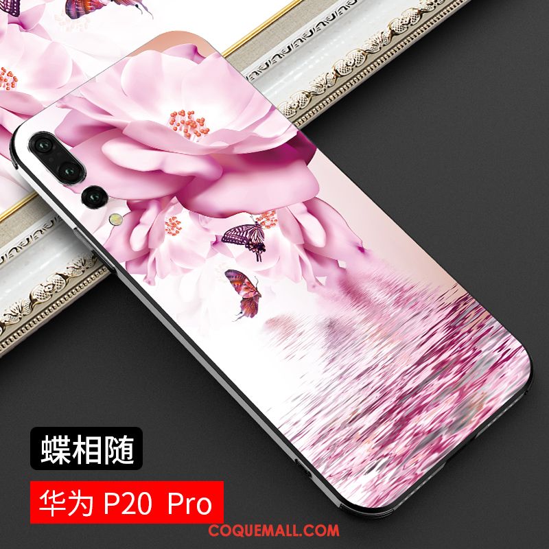 Étui Huawei P20 Pro Personnalité Style Chinois Créatif, Coque Huawei P20 Pro Téléphone Portable Verre