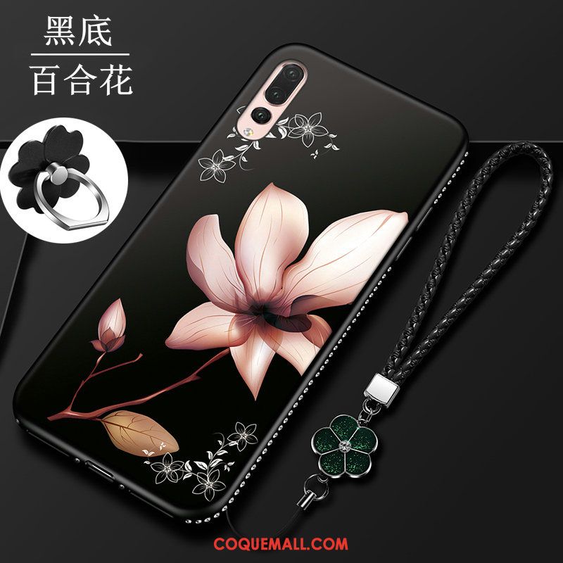 Étui Huawei P20 Pro Protection Téléphone Portable Fluide Doux, Coque Huawei P20 Pro Incruster Strass Silicone