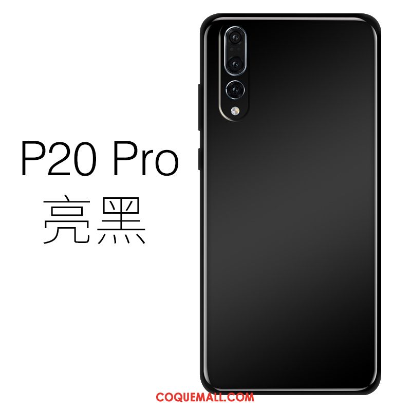 Étui Huawei P20 Pro Silicone Très Mince Téléphone Portable, Coque Huawei P20 Pro Verre Violet