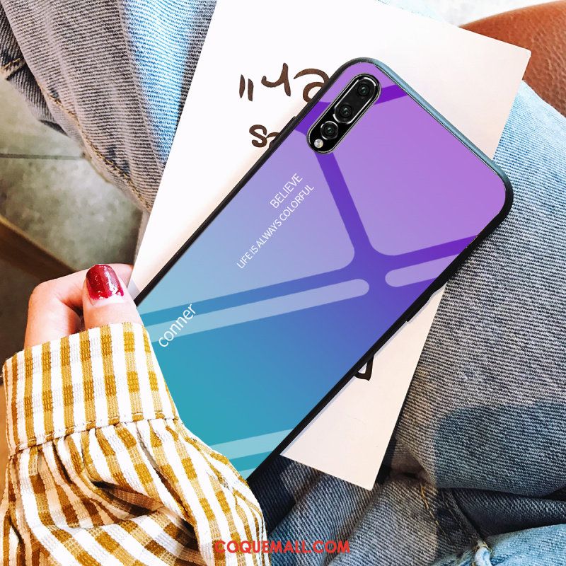 Étui Huawei P20 Pro Simple Protection Téléphone Portable, Coque Huawei P20 Pro Fluide Doux Marque De Tendance