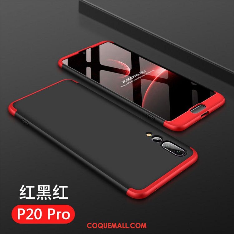 Étui Huawei P20 Pro Support Protection Téléphone Portable, Coque Huawei P20 Pro Incassable Or Rose