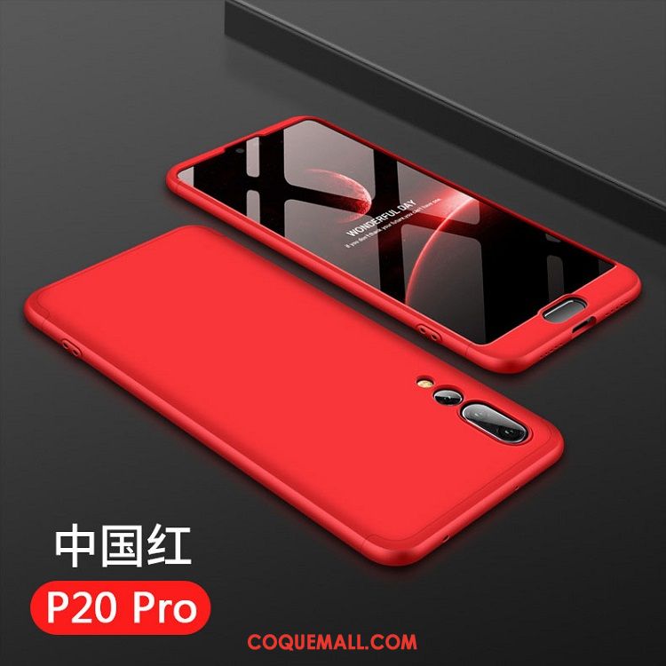 Étui Huawei P20 Pro Support Protection Téléphone Portable, Coque Huawei P20 Pro Incassable Or Rose