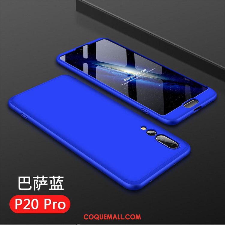 Étui Huawei P20 Pro Support Protection Téléphone Portable, Coque Huawei P20 Pro Incassable Or Rose