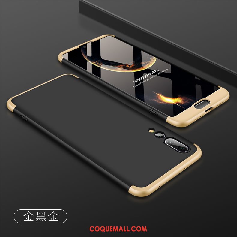 Étui Huawei P20 Pro Tempérer Téléphone Portable Bleu, Coque Huawei P20 Pro Argent Tout Compris